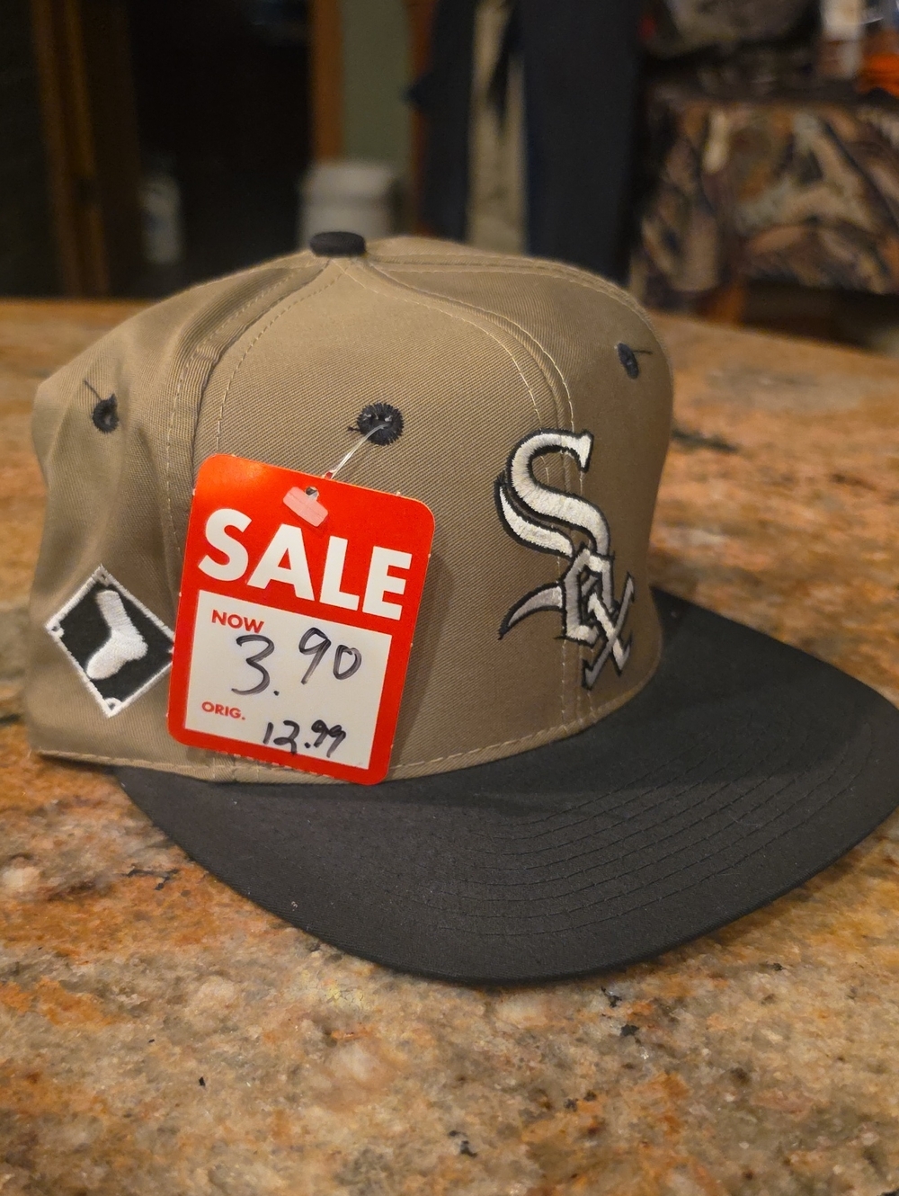 🔥 RARE VINTAGE CHICAGO WHITE SOX DREW PEARSON SNAPBACK HAT 🔥